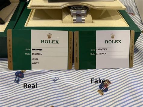 fake vs real rolex warranty card|authentic rolex watch box.